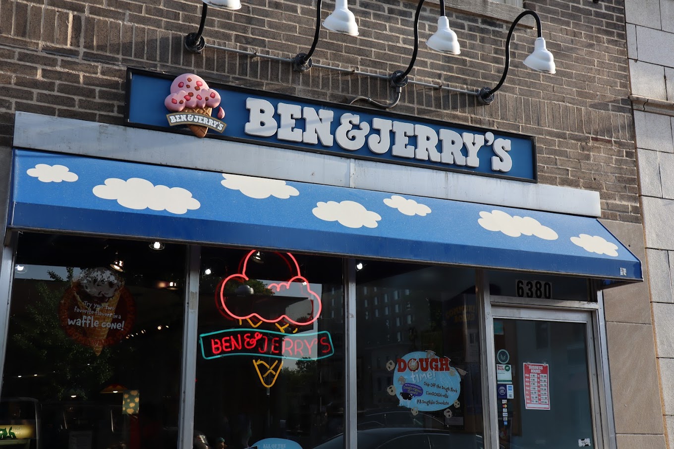 Photo of the front of Ben and Jerry's on 6380 Delmar Blvd, University City, MO 63130